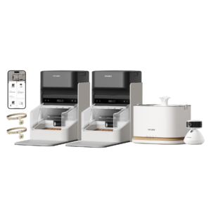 One RFID Smart Feeder & Dockstream 2 Smart Cordless Fountain & Scout Smart Camera