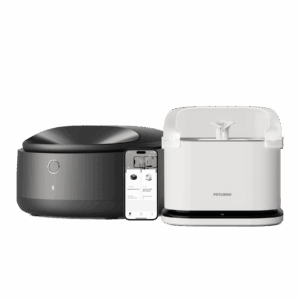 Polar Wet Food Feeder & RFID Smart Fountain Bundle